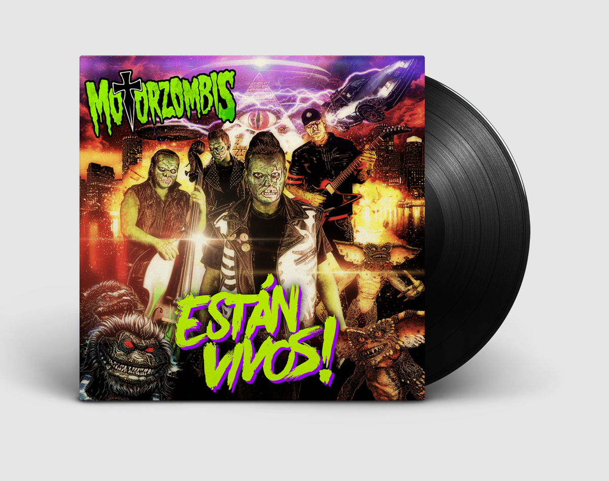 Motorzombis – LP – Están vivos!